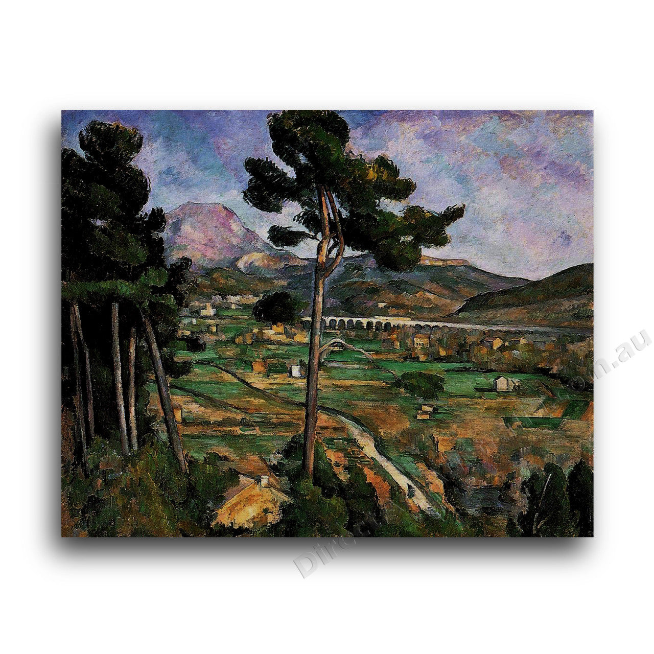 Landscape with Viaduct Mont Sainte Victoire