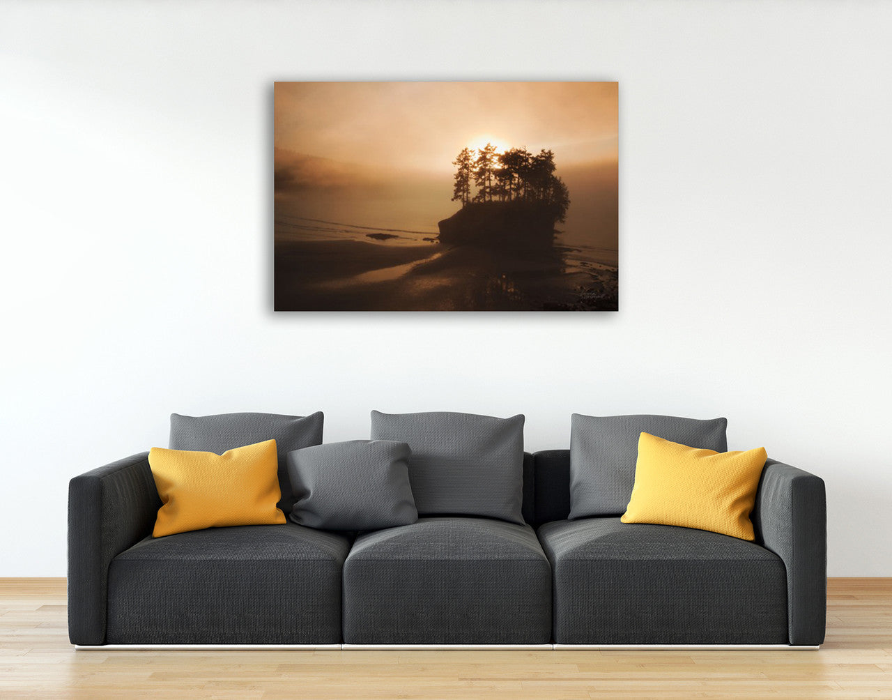 Last Light Wall Art Print on the wall