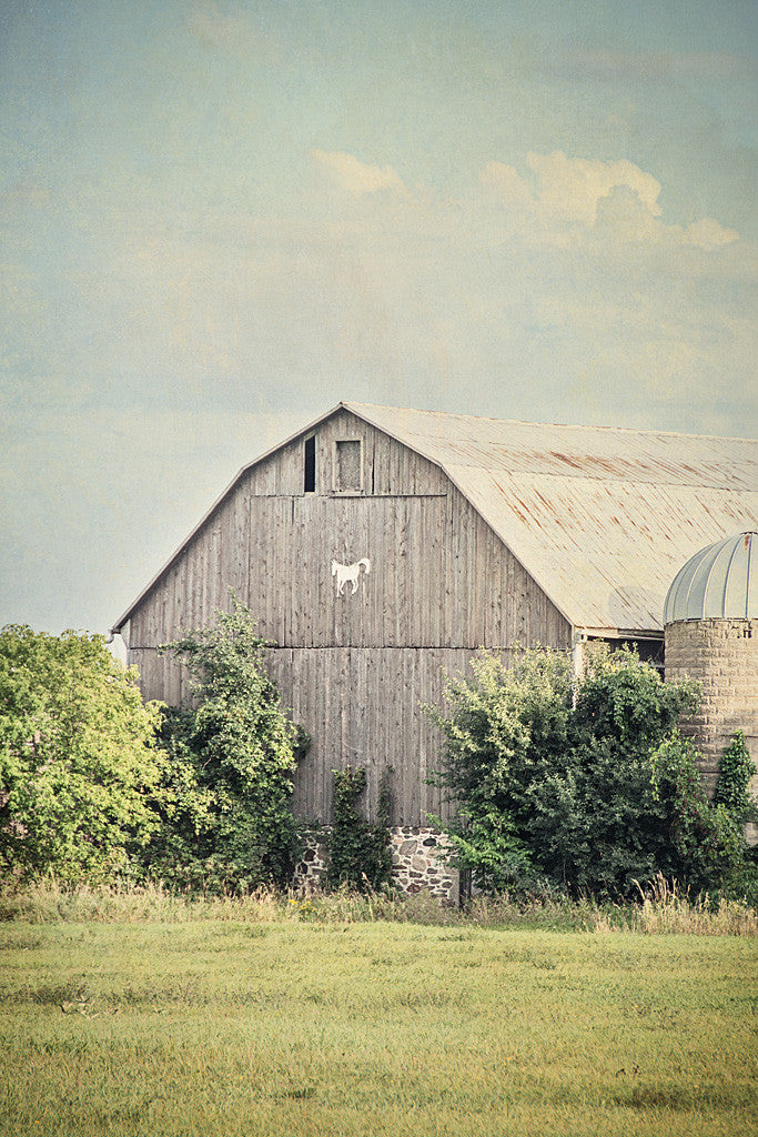 Late Summer Barn II Wall Art Print