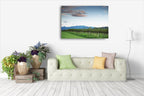 Lavender Farm Queensland Wall Art Print on the wall