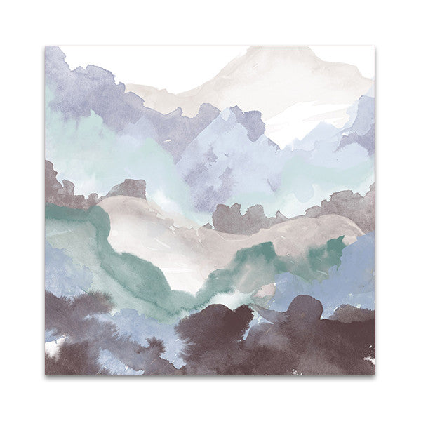 Layers of Winter A Wall Art Print