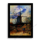 Modern Flat Black Frame