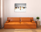Leader of the Pack Wall Art Print on the wall