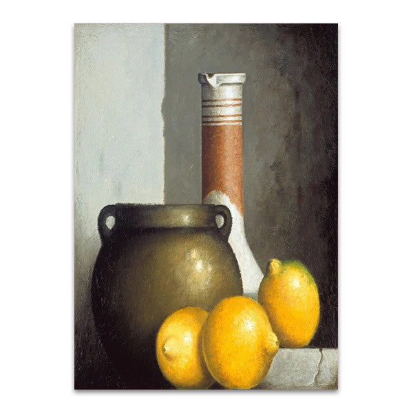 Lemon Still Life Wall Art Print
