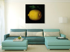 Lemon Wall Art Print on the wall