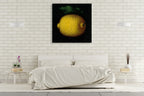 Lemon Wall Art Print on the wall