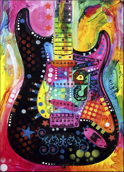 Lenny Strat Wall Art Print