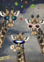 Lets Take A Selfie Wall Art Print 