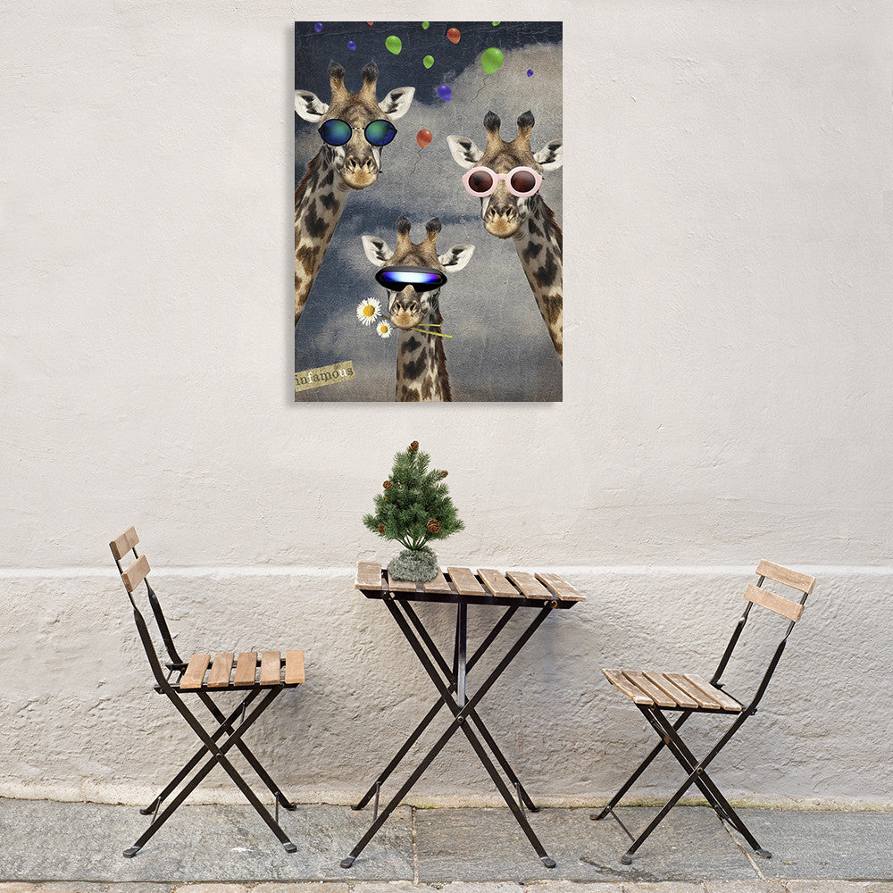 Lets Take A Selfie Wall Art Print  on the wall