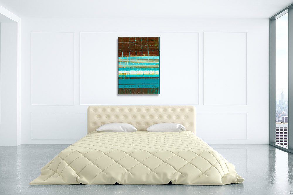 Letters to Jackie I Wall Art Print on the wall