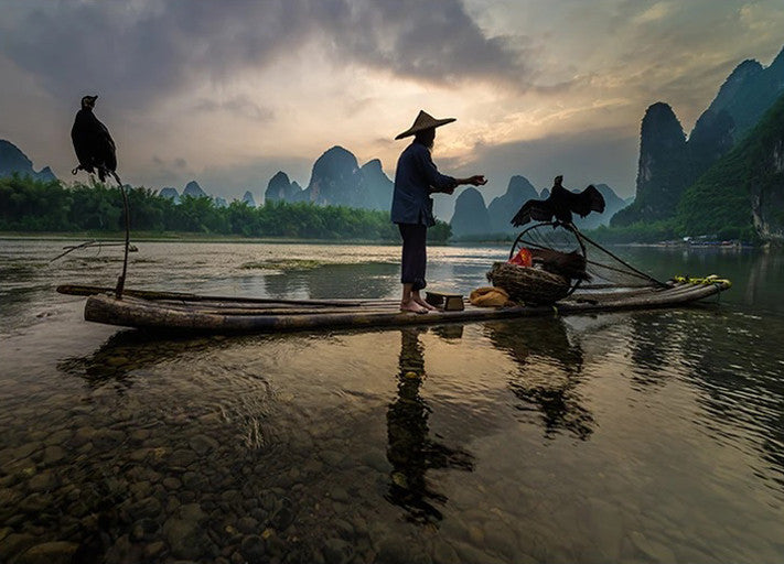 Li River Xingping China Wall Art Print