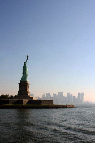 Liberty Leading the City Wall Art Print