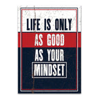 Life Mindset Wall Art Print 