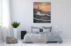 Lighthouse on the wall