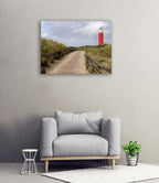 Lighthouse Wall Art Print on the wall