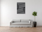 Linear Motion III Wall Art Print on the wall