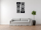 Linear Motion V Wall Art Print  on the wall