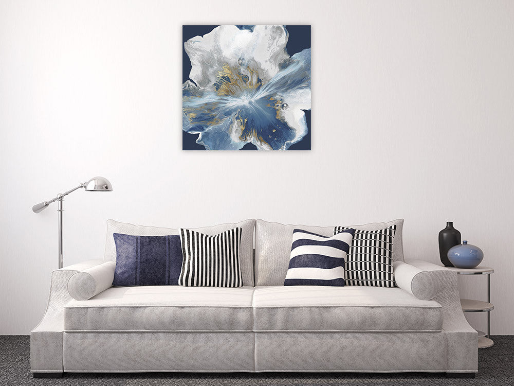 Liquid Enigma II Wall Art Print on the wall