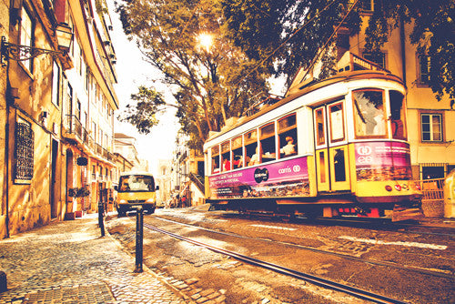 Lisboa Street Wall Art Print