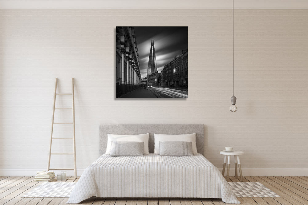 London Skyscrapers Wall Art Print on the wall