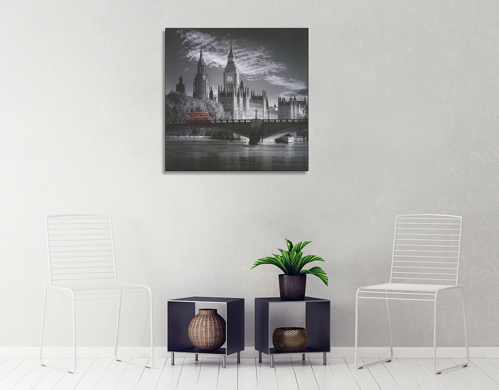 London Houses of Parliament Wall Print on the wall