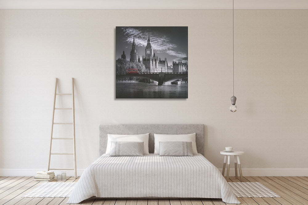 London Houses of Parliament Wall Print on the wall