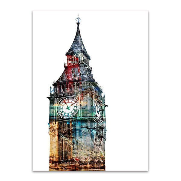 London Spirit Wall Art Print