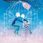 Love Birds Wall Art Print