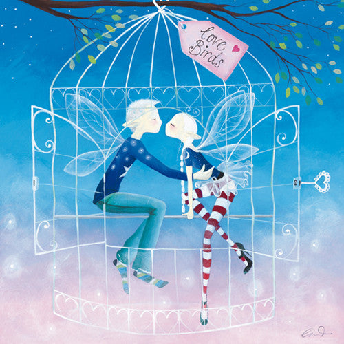 Love Birds Wall Art Print
