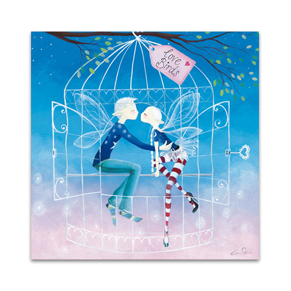 Love Birds Wall Art Print