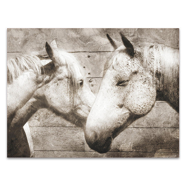 Love Horses Wall Art Print