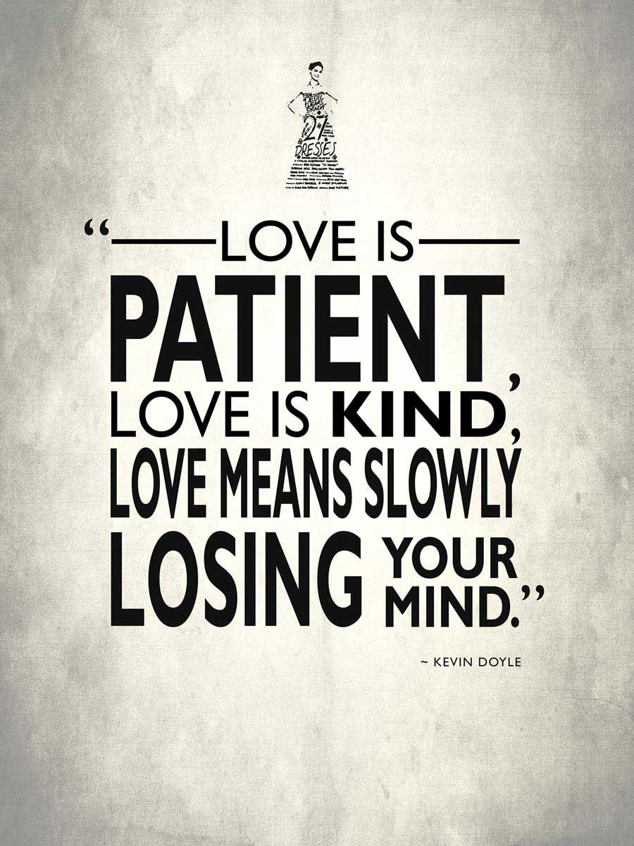 Love Is Kind Wall Art Print