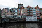 Love in Amsterdam Wall Art Print