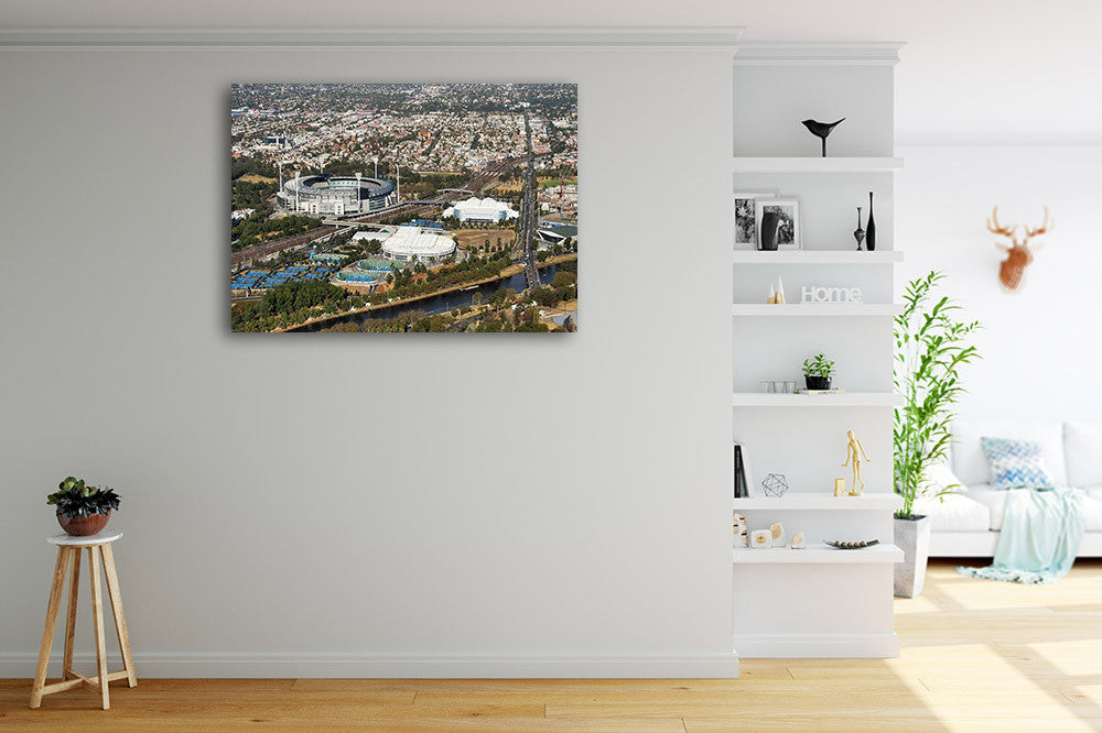 MCG Australia Wall Art Print on the wall
