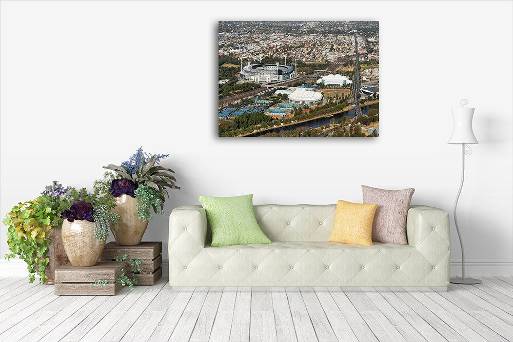 MCG Australia Wall Art Print on the wall