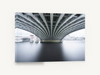 Beneath Blackfriars, london bridge underside long exposure photograph, city canvas wall art print ready to hang