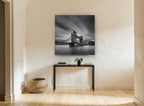 Tower Bridge Long Exposure city canvas print on the wall of a hallway