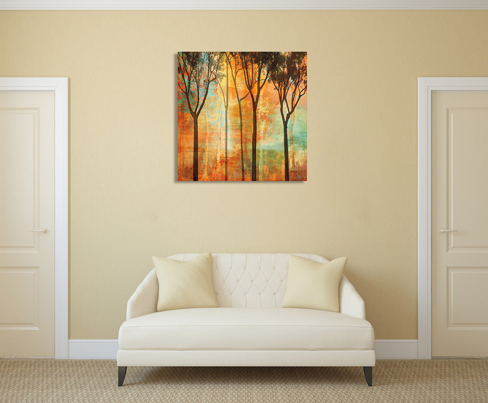 Magical Forest II Wall Art Print on the wall
