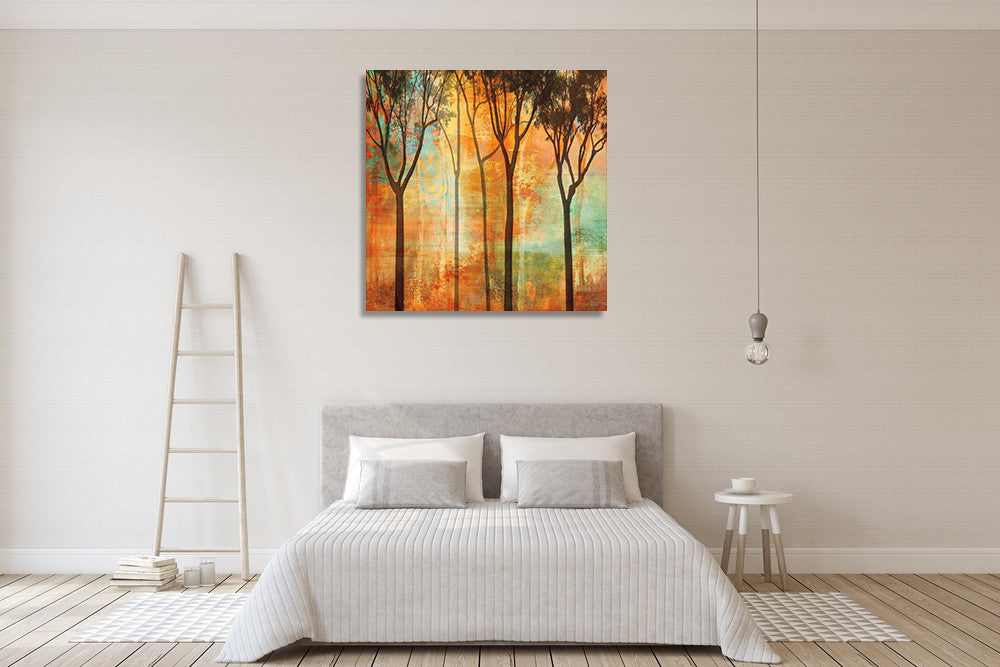 Magical Forest II Wall Art Print on the wall