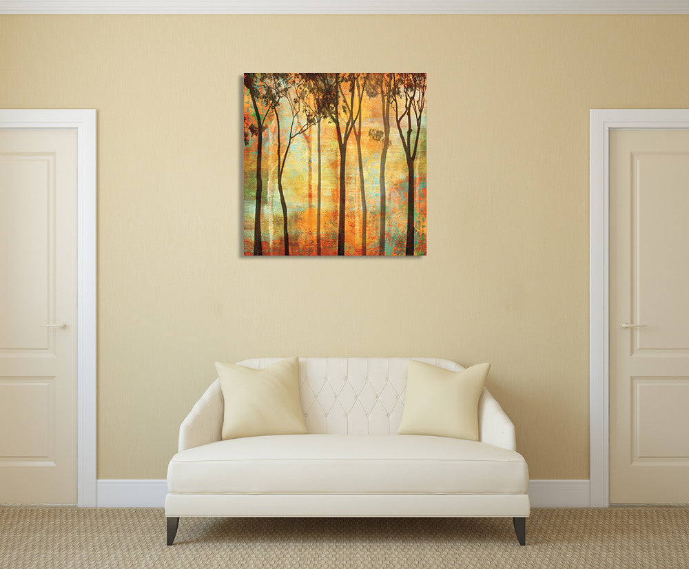 Magical Forest I Wall Art Print on the wall