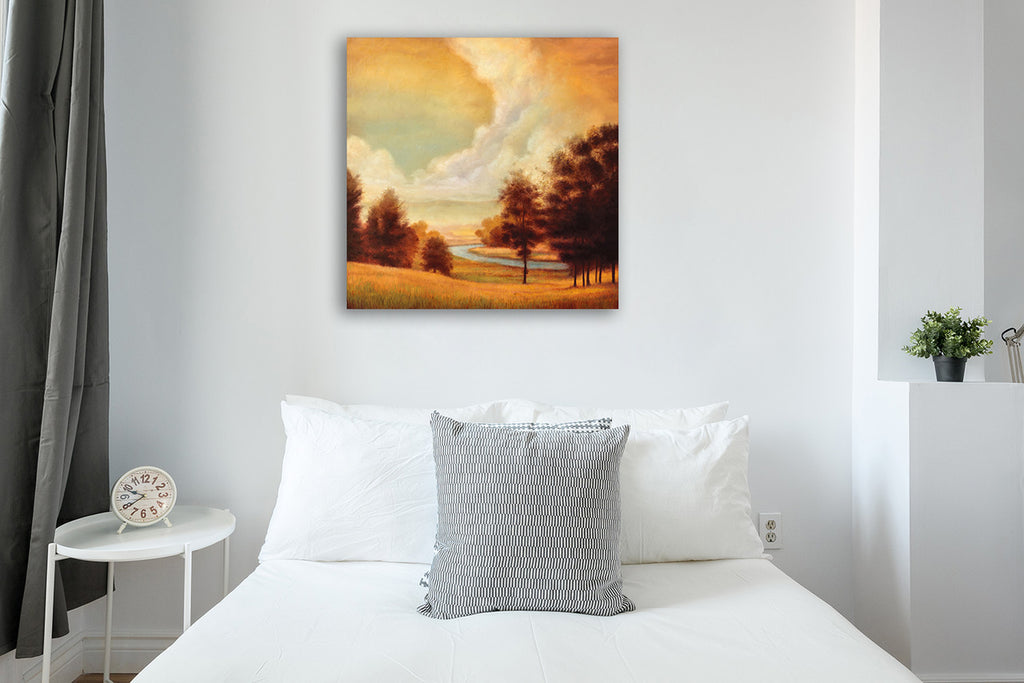 Majestic Morning II Wall Art Print on the wall