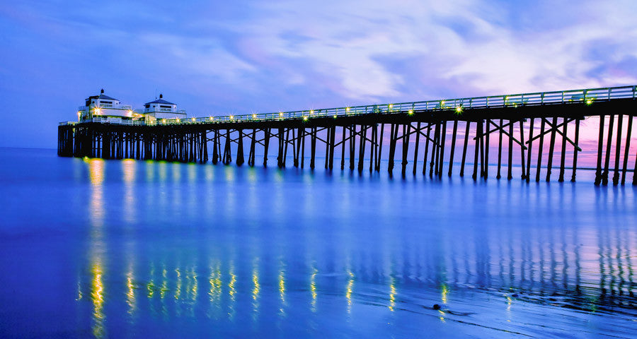 Malibu Pier Wall Art Print