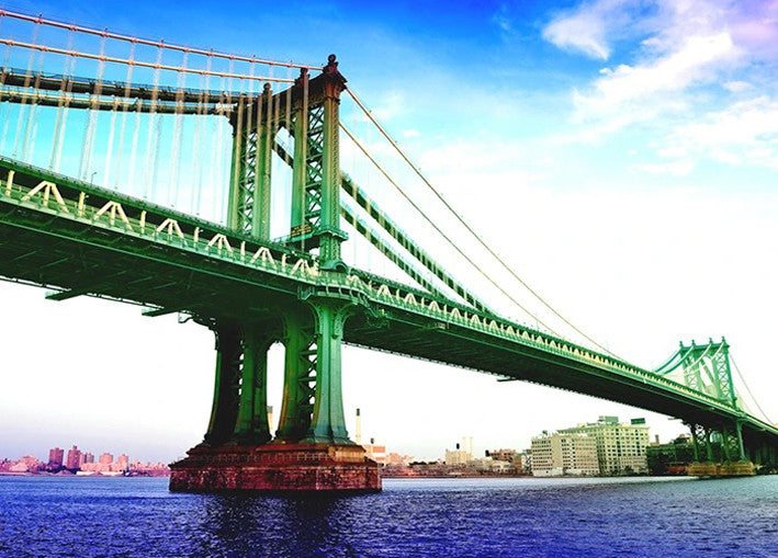 Manhattan Bridge New York Wall Art Print