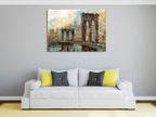 Manhattan Memories Wall Art Print on the wall