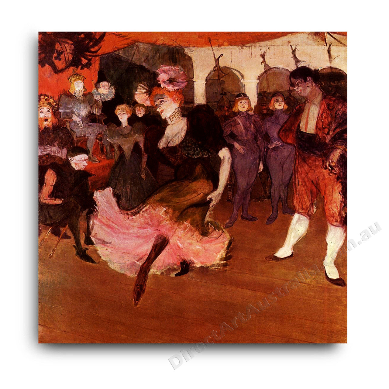 Marcelle Lender Dancing the Bolero in Chilperic