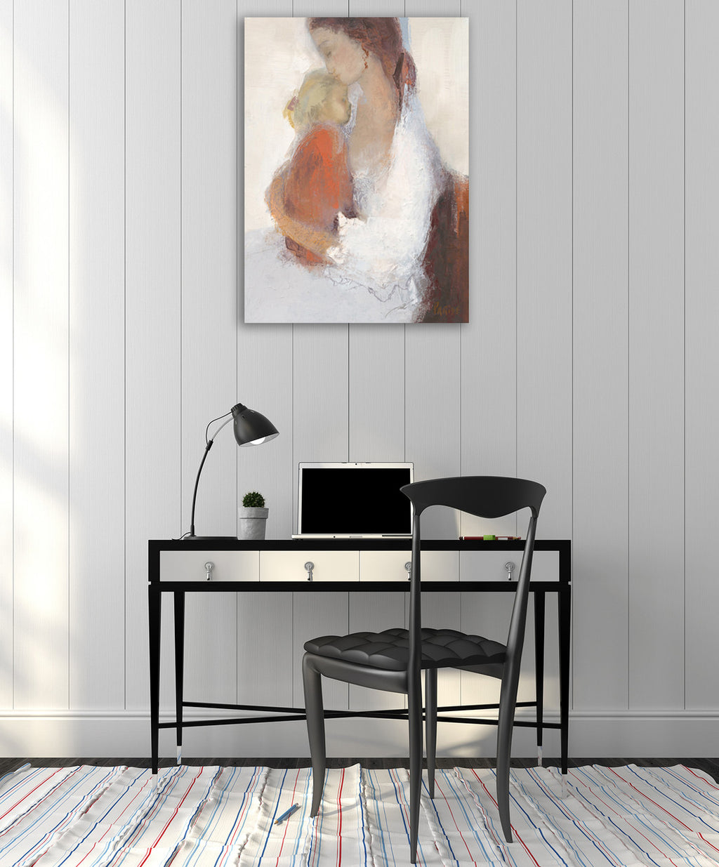 Maternity III Wall Art Print on the wall