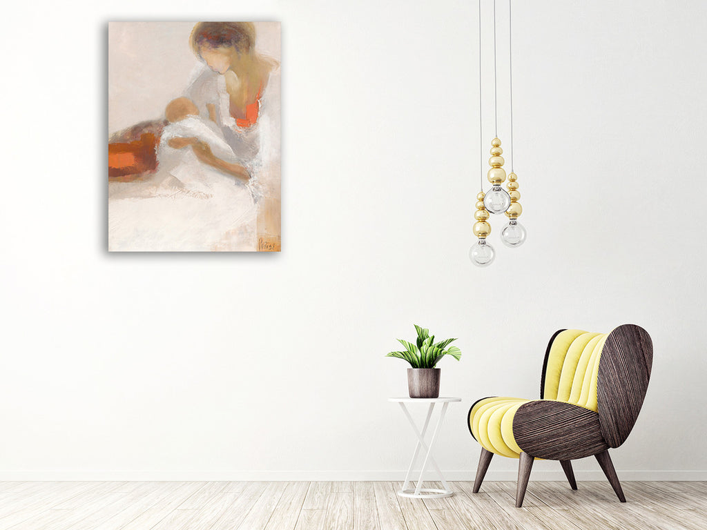 Maternity IV Wall Art Print on the wall