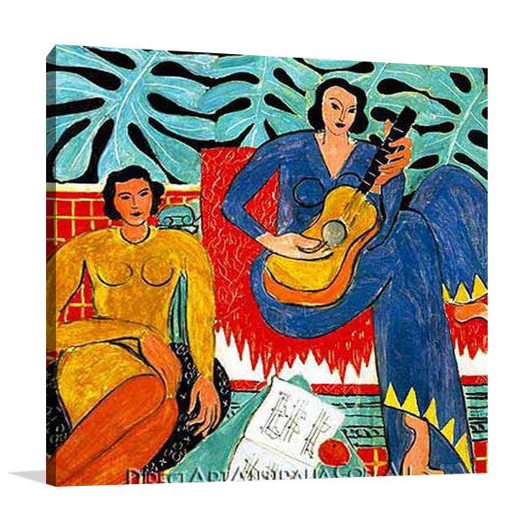 La Musique, 1939  Stretch Ready to Hang