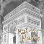 Meet Me in Paris I Wall Art Print