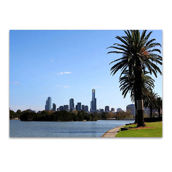 Melbourne Albert Park Lake Wall Print
